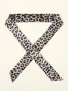 Leopard scarf