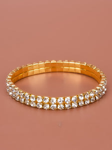 Gold bling bracelet (thin)