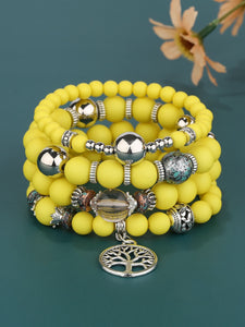 Yellow/silver Tree of Life