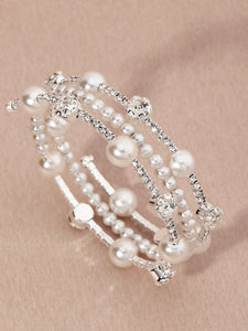 Pearl wrap bracelet